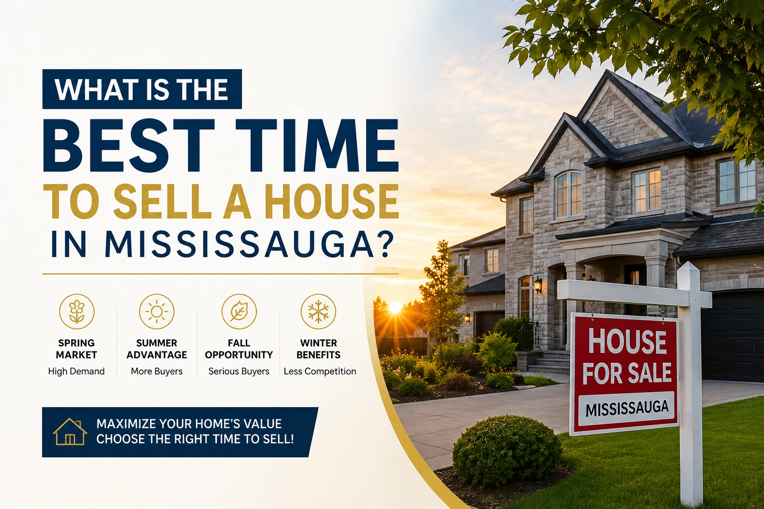 Best time to sell a house in mississauga