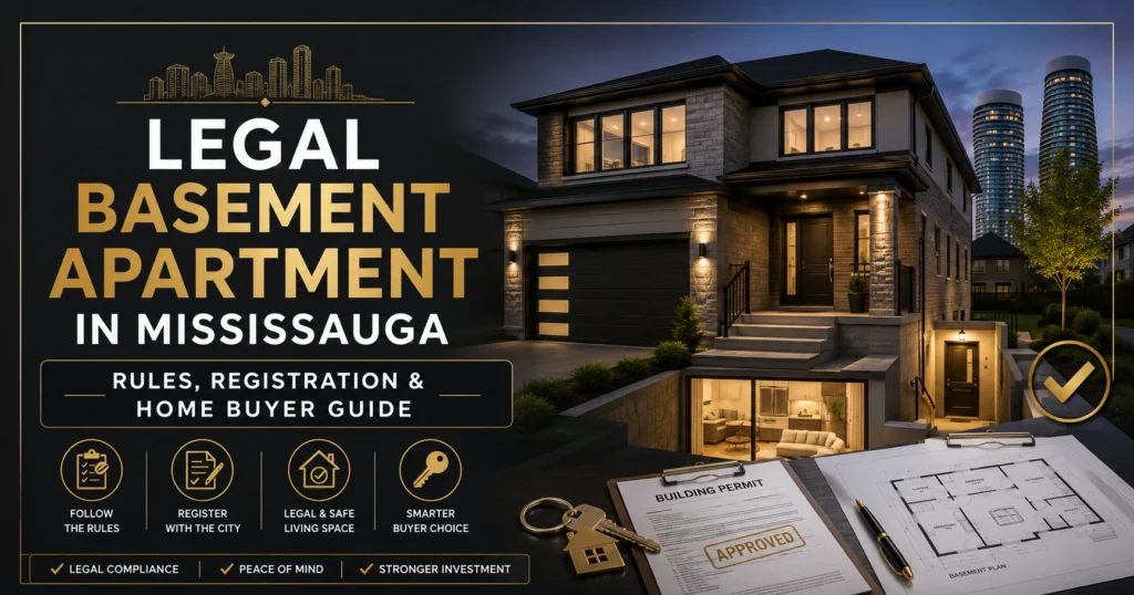 Legal Basement Apartment in Mississauga