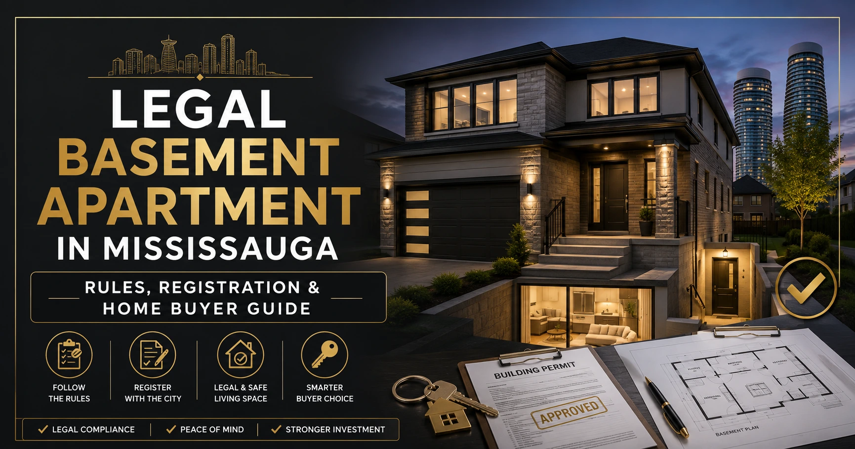 Legal Basement Apartment in Mississauga