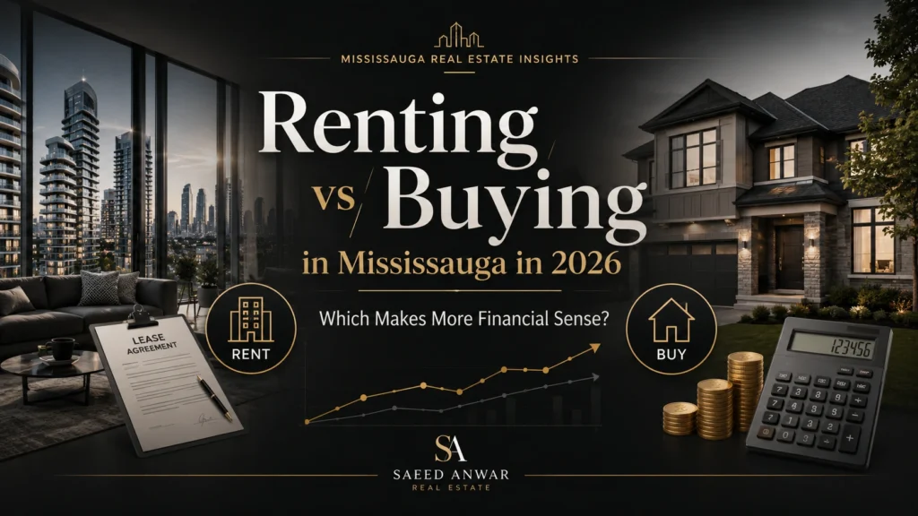 renting vs buying in Mississauga
